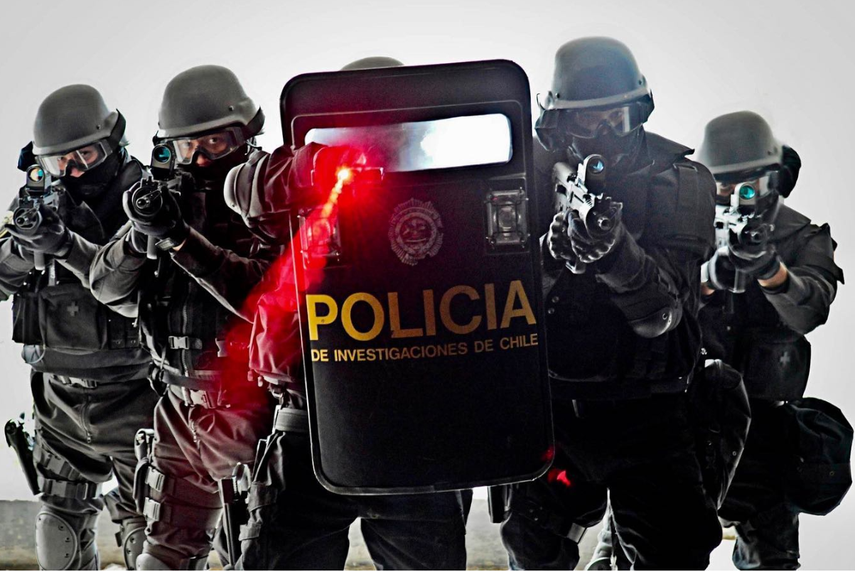 Brigada de Reacción Táctica Metropolitana (BRTM) PDI Chile
