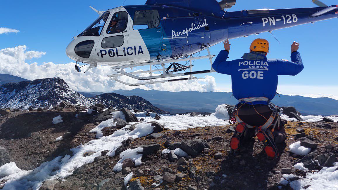 Fotografía suministrada por el Grupo de Operaciones Especiales (GOE) de la Policía Nacional del Ecuador.