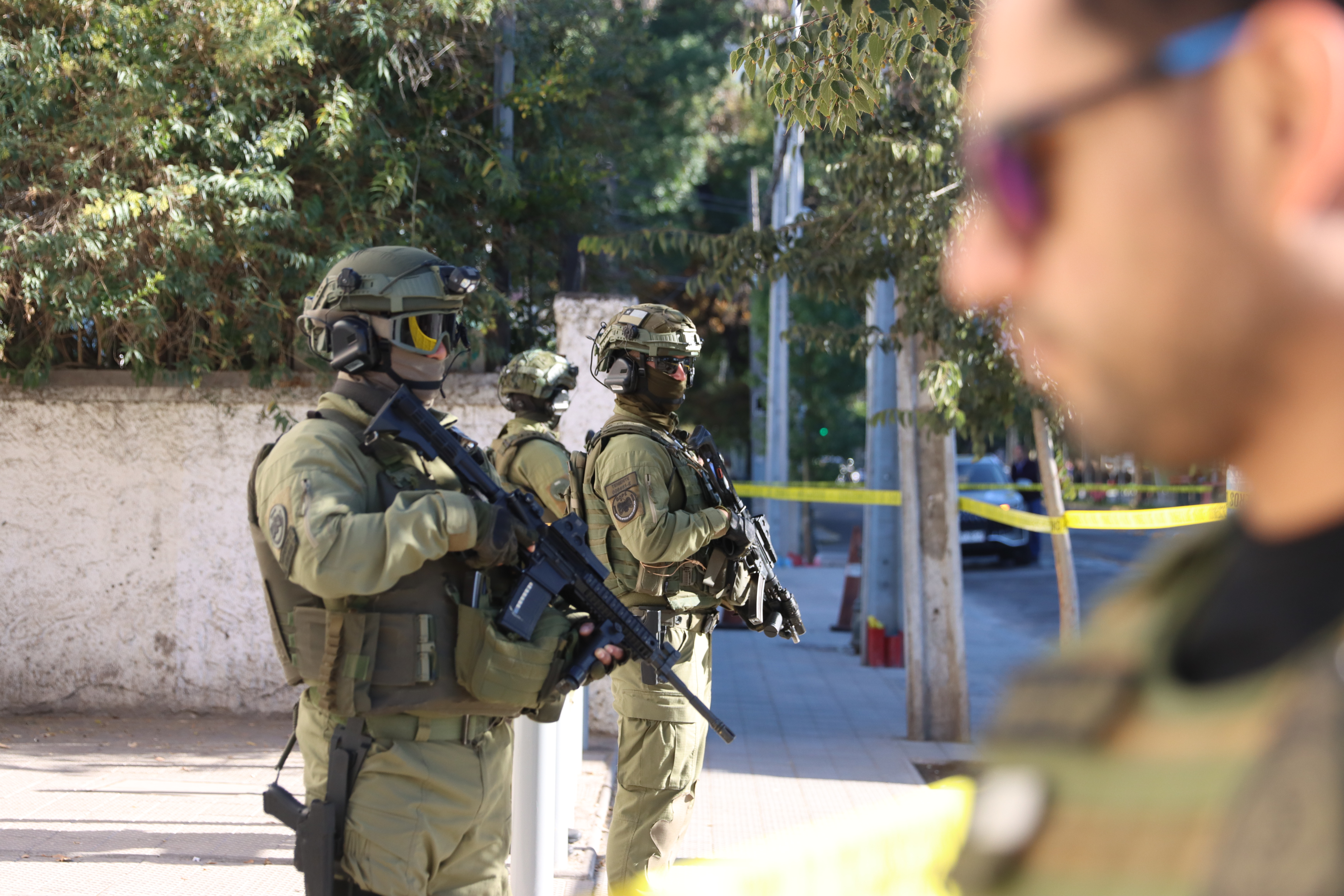 Agradecimientos a Carabineros de Chile