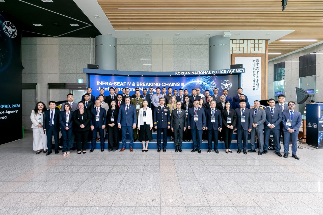 AMERIPOL presenta buenas prácticas de cooperación internacional contra el narcotráfico en encuentro global organizado por la Policía Nacional de Corea